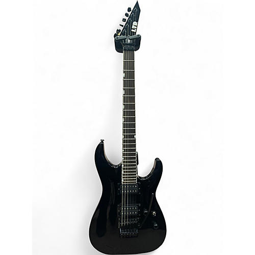Used ESP LTD MH200 Black Solid Body Electric Guitar Black