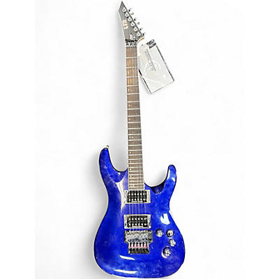 Used ESP LTD MH200 Blue Sapphire Solid Body Electric Guitar