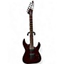 Used ESP LTD MH200 See Thru Black Cherry Solid Body Electric Guitar See Thru Black Cherry