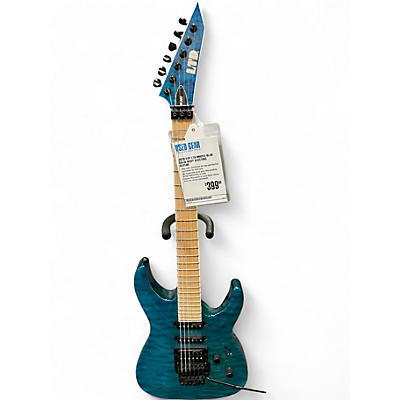 Used ESP LTD MH203 Blue Solid Body Electric Guitar