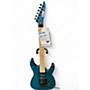 Used ESP LTD MH203 Blue Solid Body Electric Guitar Blue