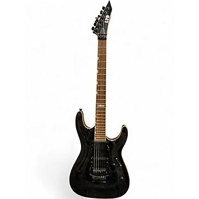 Used ESP LTD MH250 Black and Gold Solid Body Electric Guitar