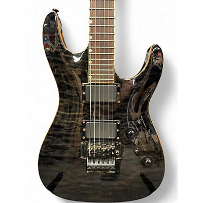 Used ESP LTD MH250 Trans Green Solid Body Electric Guitar