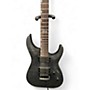 Used ESP LTD MH350FM Trans Black Solid Body Electric Guitar Trans Black