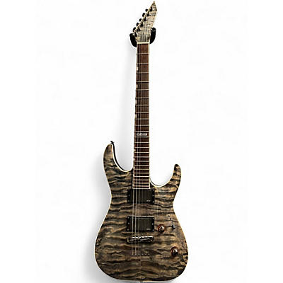 Used ESP LTD MH350NT Gray Solid Body Electric Guitar