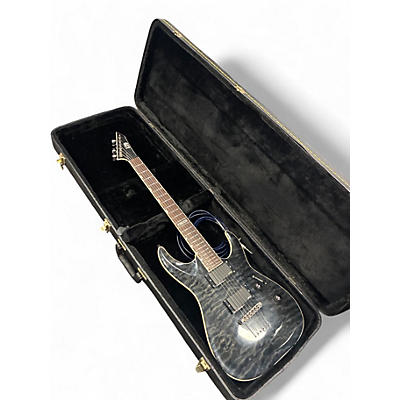 Used ESP LTD MH350NT Trans Black Solid Body Electric Guitar