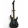 Used ESP LTD MH400 Trans Blue Solid Body Electric Guitar Trans Blue