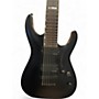 Used ESP LTD MH417 7 String Black Solid Body Electric Guitar Black