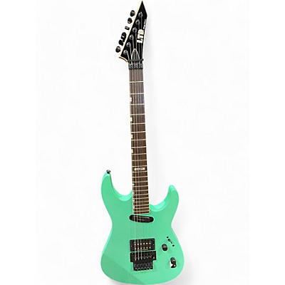 Used ESP LTD MIRAGE DELUXE Mint Green Solid Body Electric Guitar