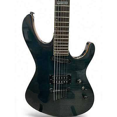 Used ESP LTD MV-200 Blue Solid Body Electric Guitar