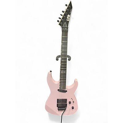 Used ESP LTD Mirage Deluxe '87 PINK Solid Body Electric Guitar
