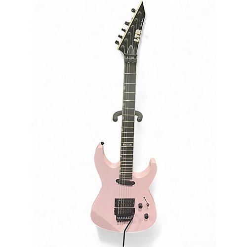 Used ESP LTD Mirage Deluxe '87 PINK Solid Body Electric Guitar PINK