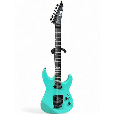 Used ESP LTD Mirage Deluxe Pastel Green Solid Body Electric Guitar