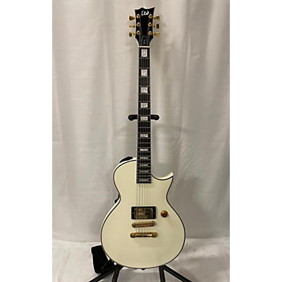 ESP Used ESP LTD NW44 Olympic White Solid Body Electric Guitar