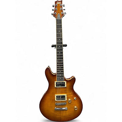 Used ESP LTD PB-500 Sunburst Solid Body Electric Guitar