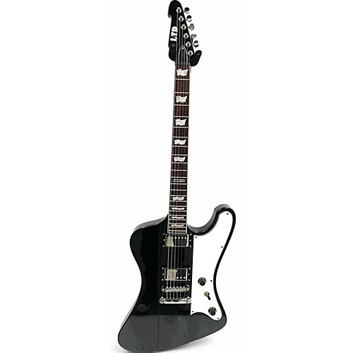 Used ESP LTD PHEONIX 200 Black Solid Body Electric Guitar Black