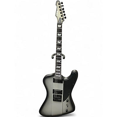 Used ESP LTD PHOENIX-1000 Metallic Silver Solid Body Electric Guitar