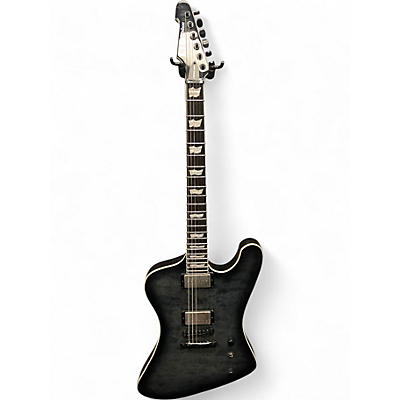 Used ESP LTD PHOENIX 1000 Trans Black Solid Body Electric Guitar