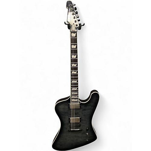 Used ESP LTD PHOENIX 1000 Trans Black Solid Body Electric Guitar Trans Black