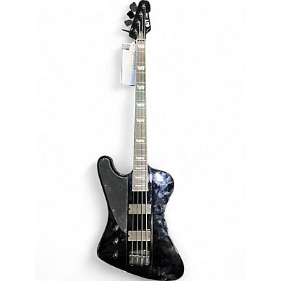 Used ESP LTD PHOENIX-1004 LEFT HANDED Black Electric Bass Guitar