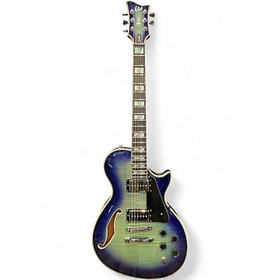Used ESP LTD PS-1000 Xtone Violet Shadow Hollow Body Electric Guitar