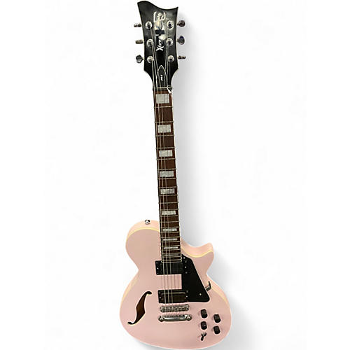 Used ESP LTD PS1 XTONE PEARL PINK Hollow Body Electric Guitar PEARL PINK
