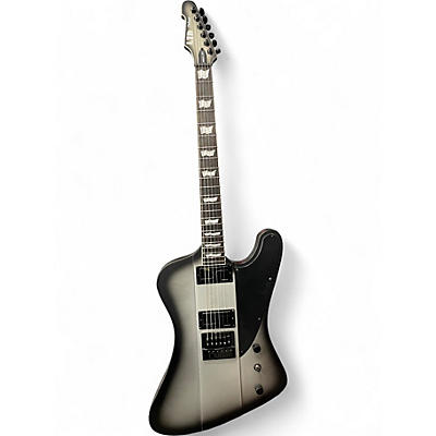 Used ESP LTD Phoenix-1000 EverTune Silver Sunburst Satin Solid Body Electric Guitar