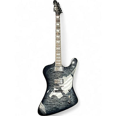 Used ESP LTD Phoenix 1000 Trans Black Solid Body Electric Guitar