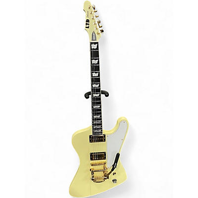 Used ESP LTD Phoenix-1000 Vintage White Solid Body Electric Guitar