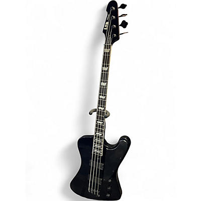 Used ESP LTD Phoenix 1004 4 String black Electric Bass Guitar