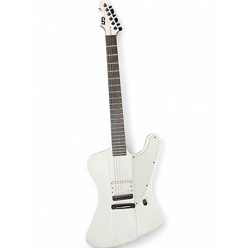 Used ESP LTD Phoenix Arctic Metal Satin White Solid Body Electric Guitar Satin White