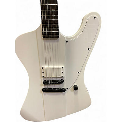 Used ESP  LTD Phoenix Artic Metal Satin Snow White Solid Body Electric Guitar