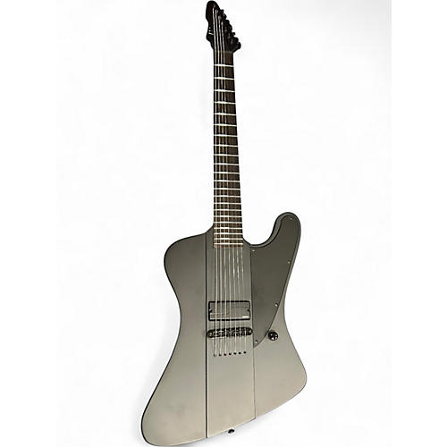 Used ESP LTD Phoenix BLACK METAL BARITONE Black Baritone Guitars Black
