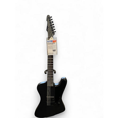 Used ESP LTD Phoenix Black Metal Baritone Black Solid Body Electric Guitar Black