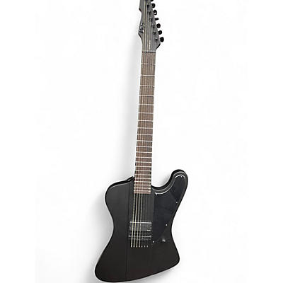 Used ESP LTD Phoenix Black Metal Black Solid Body Electric Guitar