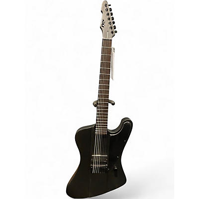 Used ESP LTD Phoenix Black Metal Satin Black Baritone Guitars