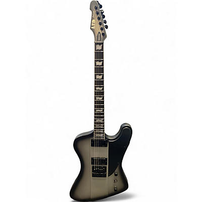 Used ESP LTD Phoenix Deluxe 1000 Silver Sunburst Solid Body Electric Guitar