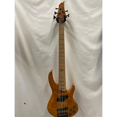 ESP Used ESP LTD RB1005 5 String Burl Gloss Electric Bass Guitar