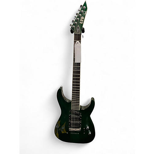 Used ESP LTD SC20 Green Solid Body Electric Guitar Green