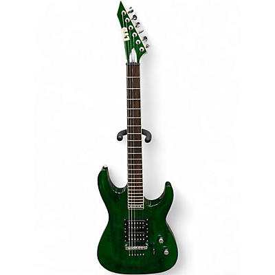 Used ESP LTD SC200 Green Solid Body Electric Guitar