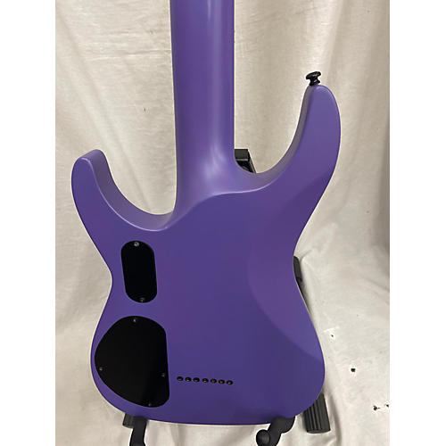 ESP Used ESP LTD SC607B 7 String Baritone Purple Solid Body Electric Guitar Purple