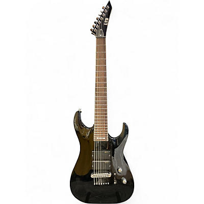 Used ESP LTD SC608B Stephen Carpenter Signature Baritone Black Solid Body Electric Guitar