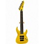Used ESP LTD SC608B Stephen Carpenter Signature Baritone Yellow Solid Body Electric Guitar Yellow