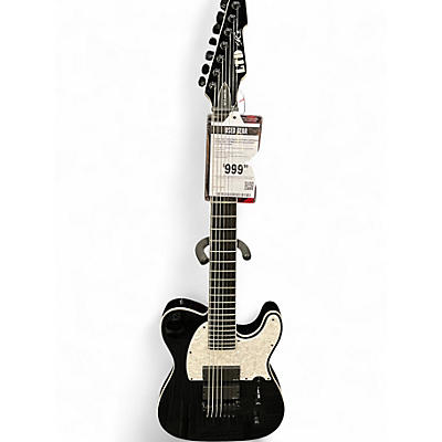 Used ESP LTD SCT607B Stephen Carpenter Signature 7 String Black Solid Body Electric Guitar