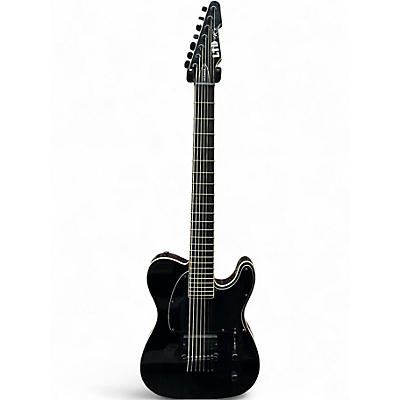Used ESP LTD SCT607B Stephen Carpenter Signature 7 String Black Solid Body Electric Guitar