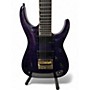 Used ESP LTD SH-7 ET Trans Purple Solid Body Electric Guitar Trans Purple