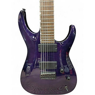 Used ESP LTD SH207 Brian Welch Trans Purple Solid Body Electric Guitar