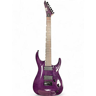 ESP Used ESP LTD SH207 Trans Purple Solid Body Electric Guitar