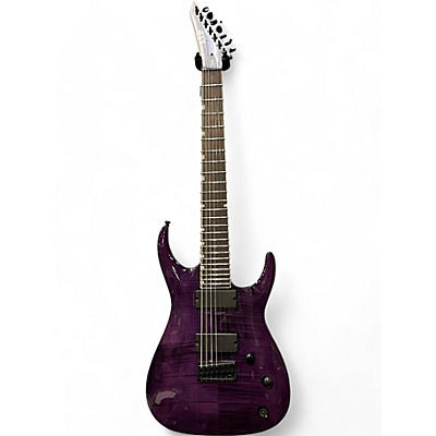 ESP Used ESP LTD SH207 Trans Purple Solid Body Electric Guitar