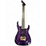 Used ESP LTD SH7-ET Trans Purple Solid Body Electric Guitar Trans Purple